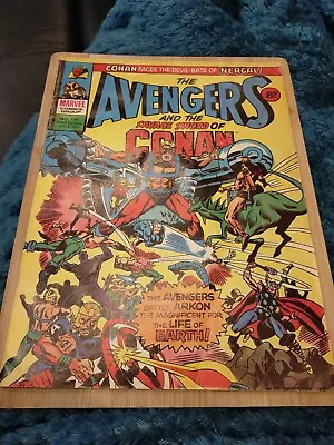 Buy Marvel Comics - Avengers - No. 116 Dec 6 1975 - Conan The Barbarian • 5£
