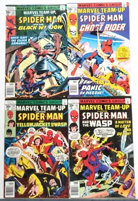 Buy Marvel Team Up #57, 58, 59, 60  VF 8.0.  4 BOOKS! • 16.05£