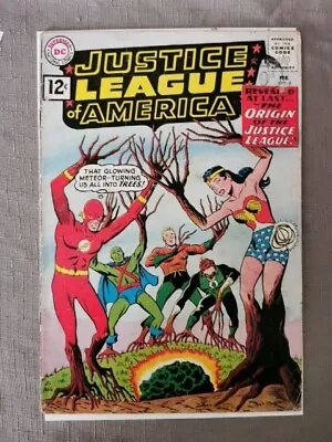 Buy DC JUSTICE LEAGUE OF AMERICA #9 1962 Origin Of The Justice League Of America • 85.99£
