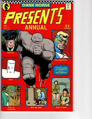 Buy DARK HORSE PRESENTS ANNUAL #32 (1989) 1ST PRINT! 64 PAGES! CONCRETE By CHADWICK+ • 10.39£