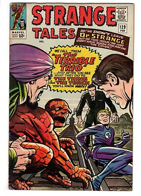 Buy Strange Tales #129 (1965) - Grade 5.0 - Human Torch & Thing Vs Terrible Trio! • 39.98£