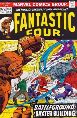 Buy Fantastic Four #130 VG 1973 Stock Image Low Grade • 8.30£