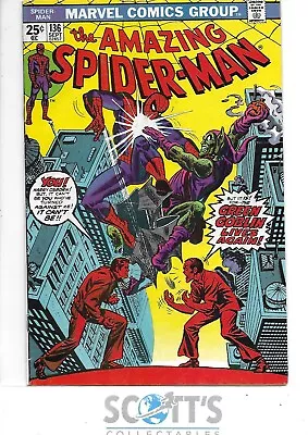 Buy Amazing Spider-man  #136  Vg/fn  1st Harry As Green Goblin • 80£