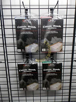 Buy 25 50 75 100 BCW Comic Book Dividers With Folding Write On Tab Choose Color • 22.12£