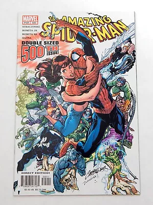 Buy Amazing Spider-Man #500 Comic Book (Marvel 2003) Campbell Cover Double Sized • 10.07£