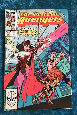 Buy Free P & P; West Coast Avengers #43, Apr 1989:  Vision Quest  • 4.99£