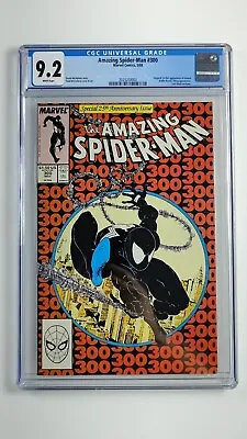Buy Amazing Spider-Man #300 CGC 9.2 Marvel Comics 1988 1st Full Appearance Of Venom • 579.65£