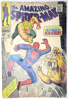 Buy Amazing Spider-Man #57 Marvel Comics (1967) • 49.95£