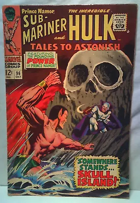 Buy Tales To Astonish The Incredible Hulk And Sub-Mariner Marvel Comics  96 6.5 • 6.64£
