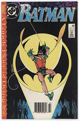 Buy Batman 442 DC 1989 FN VF George Perez Marv Wolfman 1st Tim Drake Robin Newsstand • 8.71£