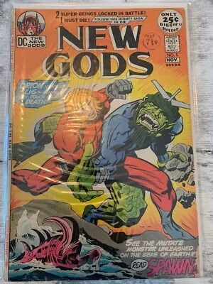 Buy New Gods 5 1st App Slig - Jack 'King' Kirby Key DC 1971 Bronze Age GD 1st Print • 19.99£