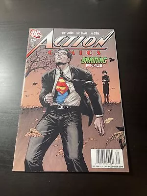Buy Action Comics #870 (9.2 Or Better) Newsstand Variant - Brainiac Finale - 2008 • 9.63£