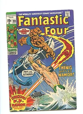 Buy Fantastic Four #103 1970 (VG- 3.5)~ • 14.25£