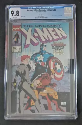 Buy Uncanny X-Men #268 Facsimile Foil Variant Marvel Comics 2024 CGC • 40.21£