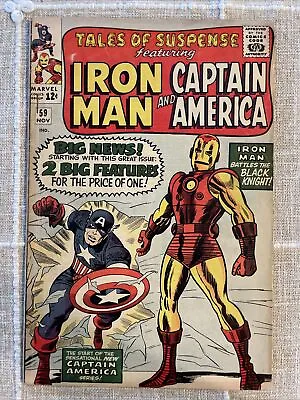 Buy Tales Of Suspense #59 VG+ Marvel 1964 Iron Man, Captain America, Black Knight • 61.53£