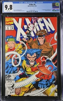 Buy X-men #4 Cgc 9.8 1st Omega Red Jim Lee White Pages • 86.96£