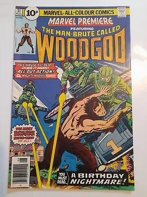 Buy Marvel Premiere #31 Aug 1976 FINE+  6.5 1st Appearance Of Woodgod • 3.50£