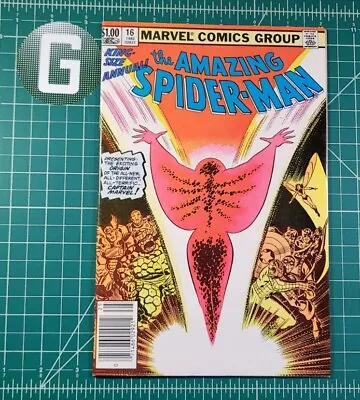 Buy Amazing Spider-Man Annual #16 (1982) Newsstand 1st App Monica Rambeau Marvel • 55.94£