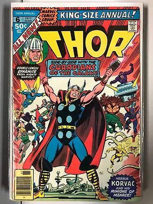 Buy Thor Annual 6 High Grade 1st Cover App Of Korvac. Thor Meets The GotG Bronze Age • 31.66£