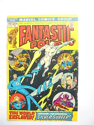 Buy Fantastic Four #123 GD/VG June 1972 Marvel Silver Surfer This World Enslaved • 19.73£