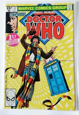Buy MARVEL PREMIERE Featuring DOCTOR WHO #57 (December 1980)🌟HIGH GRADE 9.8 🌟 • 25£