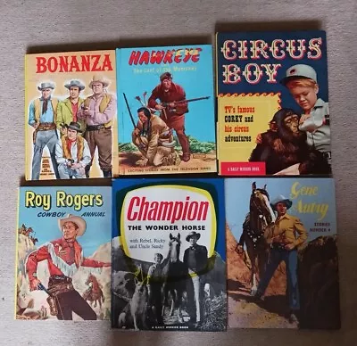 Buy 6 X Vintage Western/Cowboy Annuals • 5£