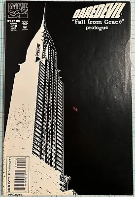 Buy Daredevil #319 VF 2nd Printing Scott McDaniel Cover Marvel Comics 1993 • 3.96£
