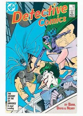 Buy Detective Comics 570 Wonderful Stylized Catwoman And Joker Cover Affordable • 14.23£