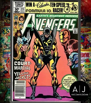 Buy Avengers #213 VF 8.0 Off-White Pages (1963 1st Series) • 6.37£