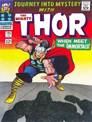 Buy Thor - Journey Into Mystery #125 NEW METAL SIGN: When Meet The Immortals • 15.72£