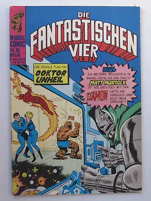 Buy THE FANTASTIC FOUR 20 WILLIAMS Fantastic Four # 23 Dr Doom Kirby Zu 2 • 5.58£