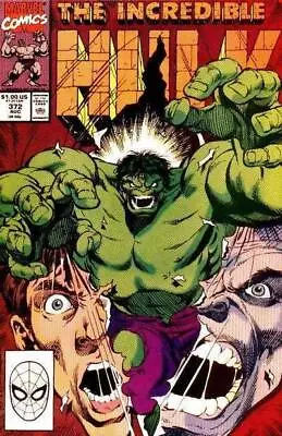 Buy Incredible Hulk (1962) # 372 (8.0-VF) 1990 • 7.20£