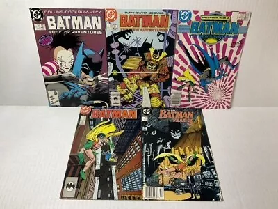 Buy Batman Comic Books (Lot Of 5: Issue #412, 413, 415, 424 & 437) • 19.98£