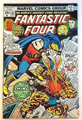 Buy Fantastic Four #165 Marvel Comics 1975 VF+ 8.5 Death Of Crusader, George Perez-a • 15.40£