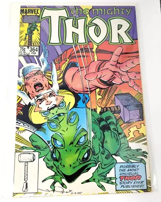 Buy The Mighty THOR #364 FEB 1985 Marvel VF+ NEW 1st Appearance Throg • 35.94£