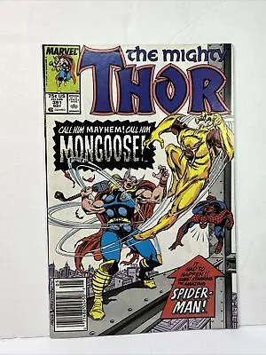 Buy THE MIGHTY THOR #391 (1988) Marvel Comics Newsstand 1st Eric Masterson NM • 10.76£