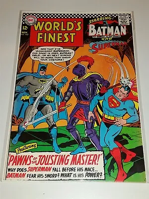 Buy Worlds Finest #162 Vf (8.0) November 1966 Batman Superman Dc Comics * • 29.99£