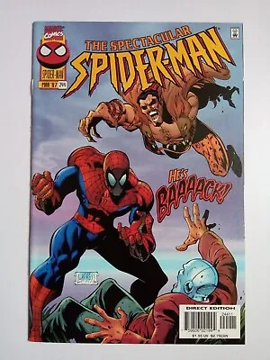 Buy Spectacular Spider-Man #244, VFN+, 1st Appearance Alexei Kravinoff Son Of Kraven • 24.95£