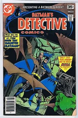 Buy Detective Comics 477 7.0 The Haunted Batman Wk5 • 11.87£