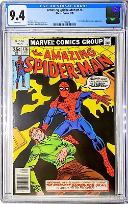 Buy Amazing Spider-man #176, Cgc 9.4  White Pages, 1978 Marvel Comics • 79.06£