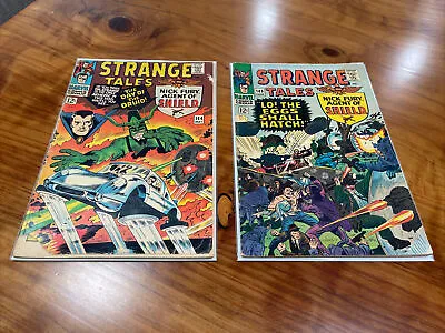 Buy Strange Tales 144, 145 (1966) 1st App Of Jasper Sitwell, 2.0-4.0 Grade (JD2) • 20.11£