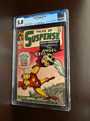 Buy Tales Of Suspense #49 (1964)  / CGC 5.0 / 1st X-Men Crossover / Early Iron Man • 166.02£