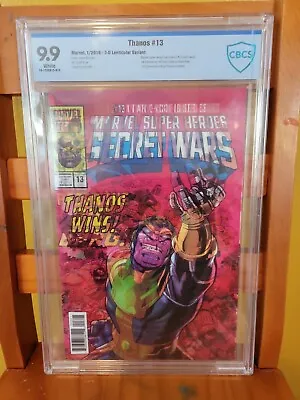 Buy Thanos #13 Lenticular Cover - CBCS Grade 9.9 1st Cosmic Ghost Rider 💀💀 • 139.41£