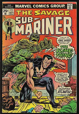 Buy SUB-MARINER (1968) #72 - Back Issue • 7.99£