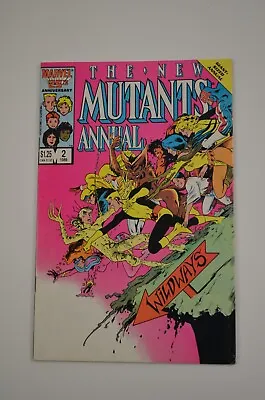 Buy New Mutants Annual #2 1986 Marvel Comic Book FN 6.0 1st US Psylocke App • 23.89£