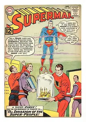 Buy Superman #158 GD 2.0 1963 1st App. Flamebird, Nightwing • 27.71£