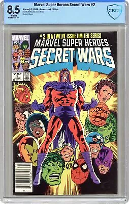 Buy Marvel Super Heroes Secret Wars #2N CBCS 8.5 Newsstand 1984 22-1B615CA-049 • 34.38£
