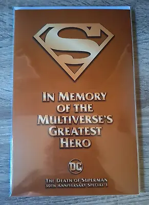 Buy The Death Of Superman: 30th Anniversary Special #1B Dan Jurgen Variant N/M • 12.50£