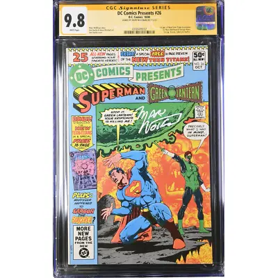 Buy DC COMICS PRESENTS #26 CGC 9.8 Signed By Marv Wolfman! (1980) 1st Teen Titans! • 1,194.97£