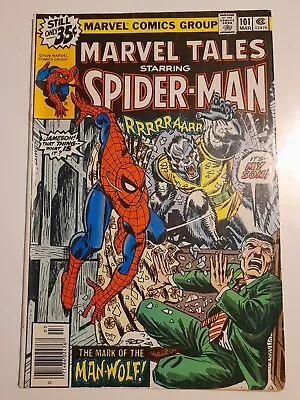 Buy Marvel Tales Spider-Man #101 1979 Good/VGC 3.0 Reprint ASM #124 1st App Man-Wolf • 16.99£